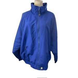 "CARHARTT" Vintage Bomber Nylon Jacket SZ XL‎ Mint Korea Made Y2K Preppy Tween